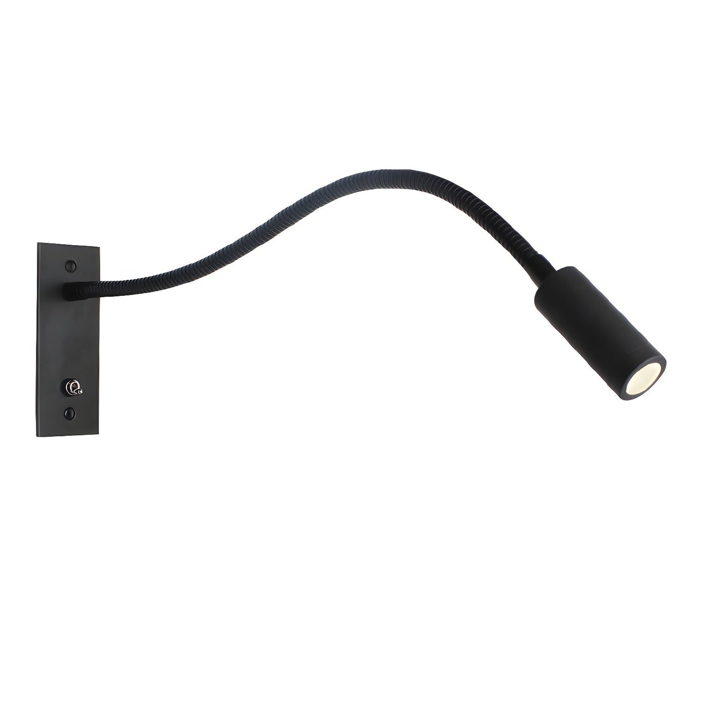 Adjustable Flexible Gooseneck Wall Lamp with USB Charging Port