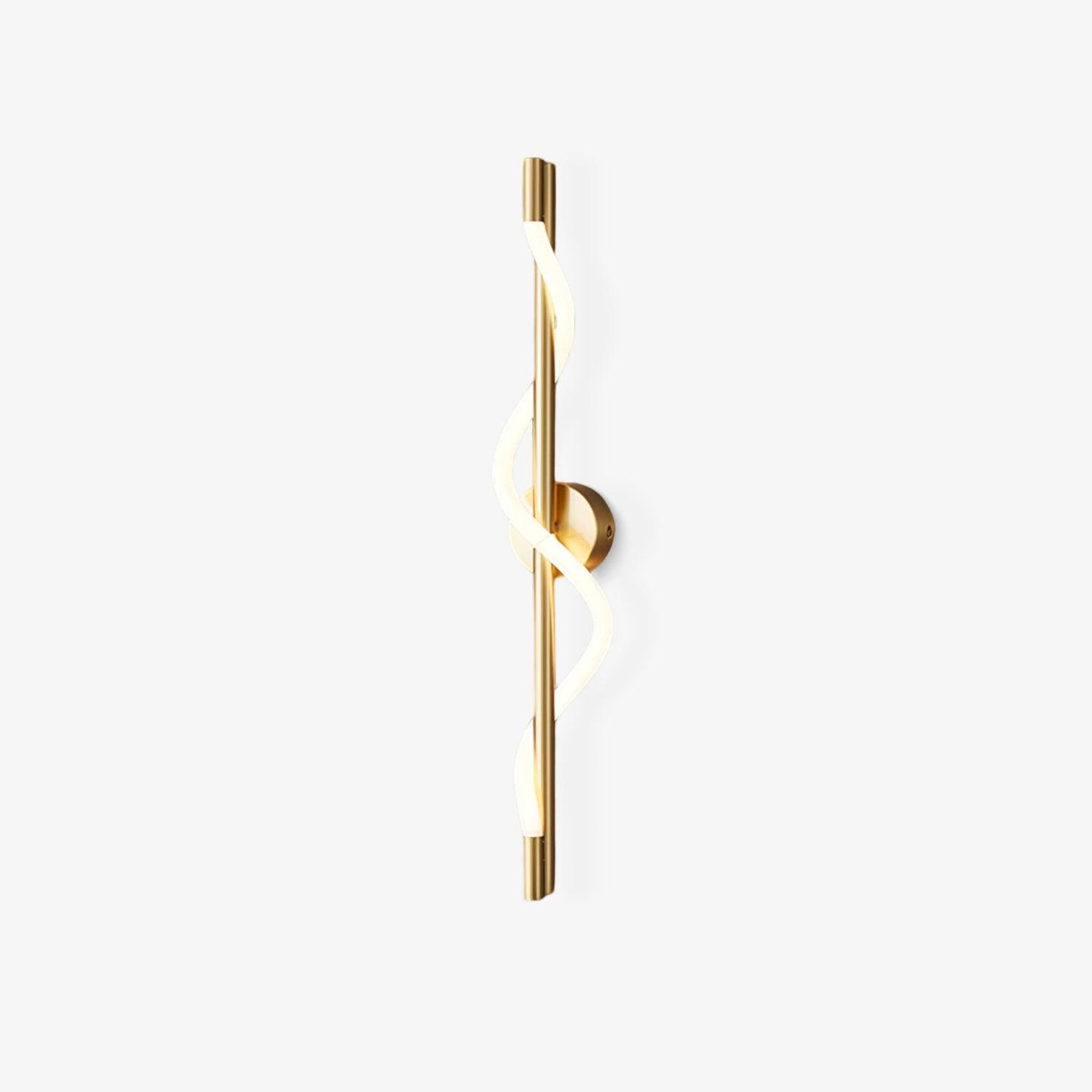 Adjustable Flexible Linear Wall Lamp with Dimmable LED and Modern Desi