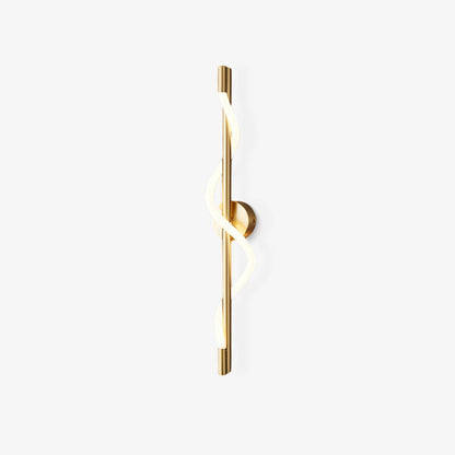 Adjustable Flexible Linear Wall Lamp with Dimmable LED and Modern Desi