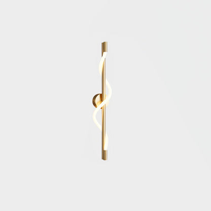 Adjustable Flexible Linear Wall Lamp with Dimmable LED and Modern Desi