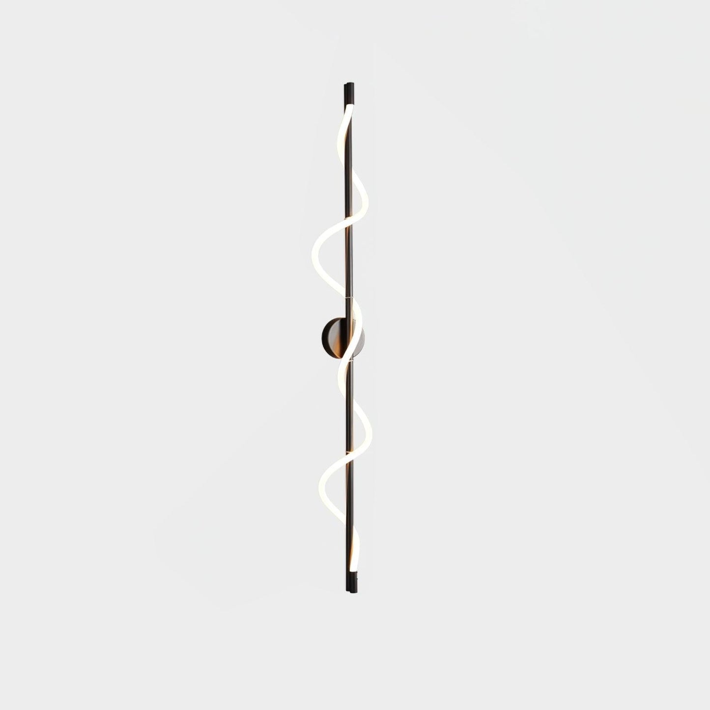 Adjustable Flexible Linear Wall Lamp with Dimmable LED and Modern Desi