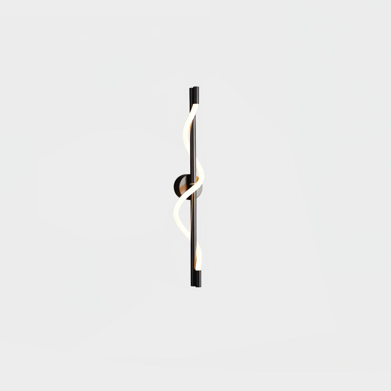 Adjustable Flexible Linear Wall Lamp with Dimmable LED and Modern Desi