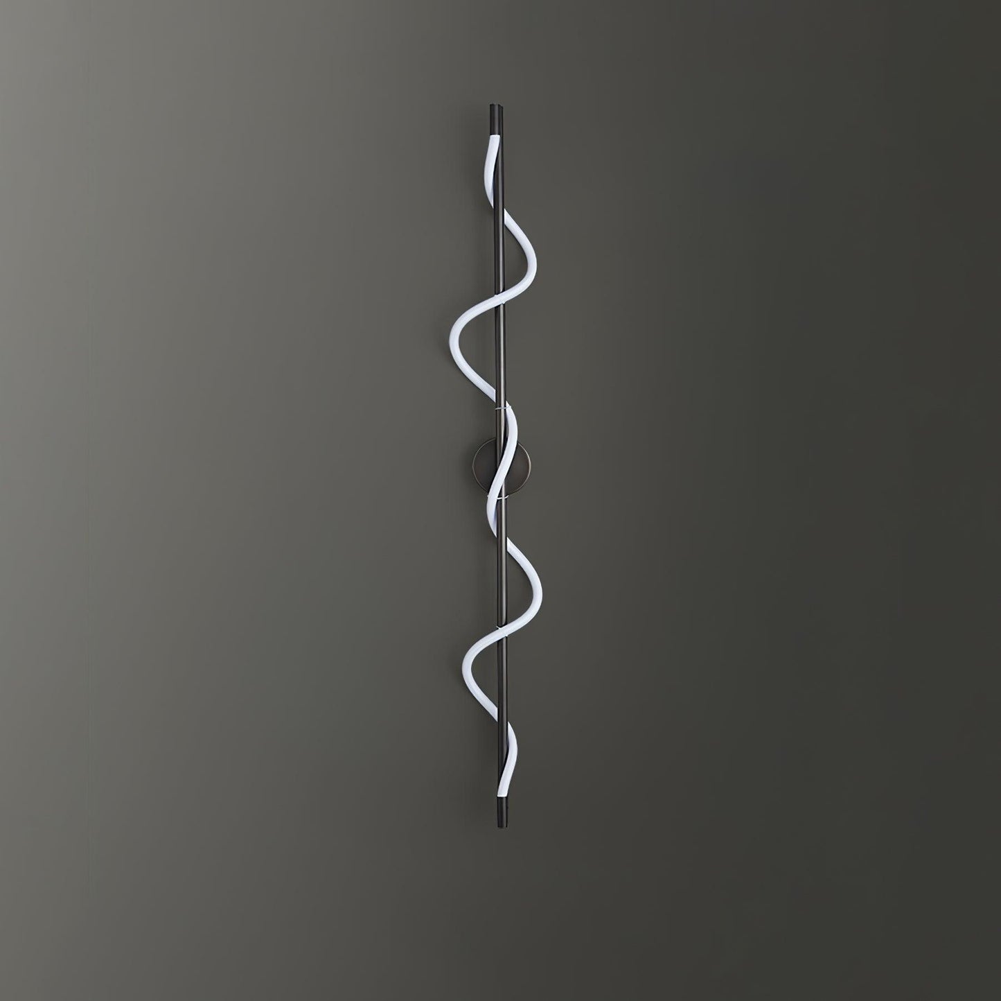 Adjustable Flexible Linear Wall Lamp with Dimmable LED and Modern Desi