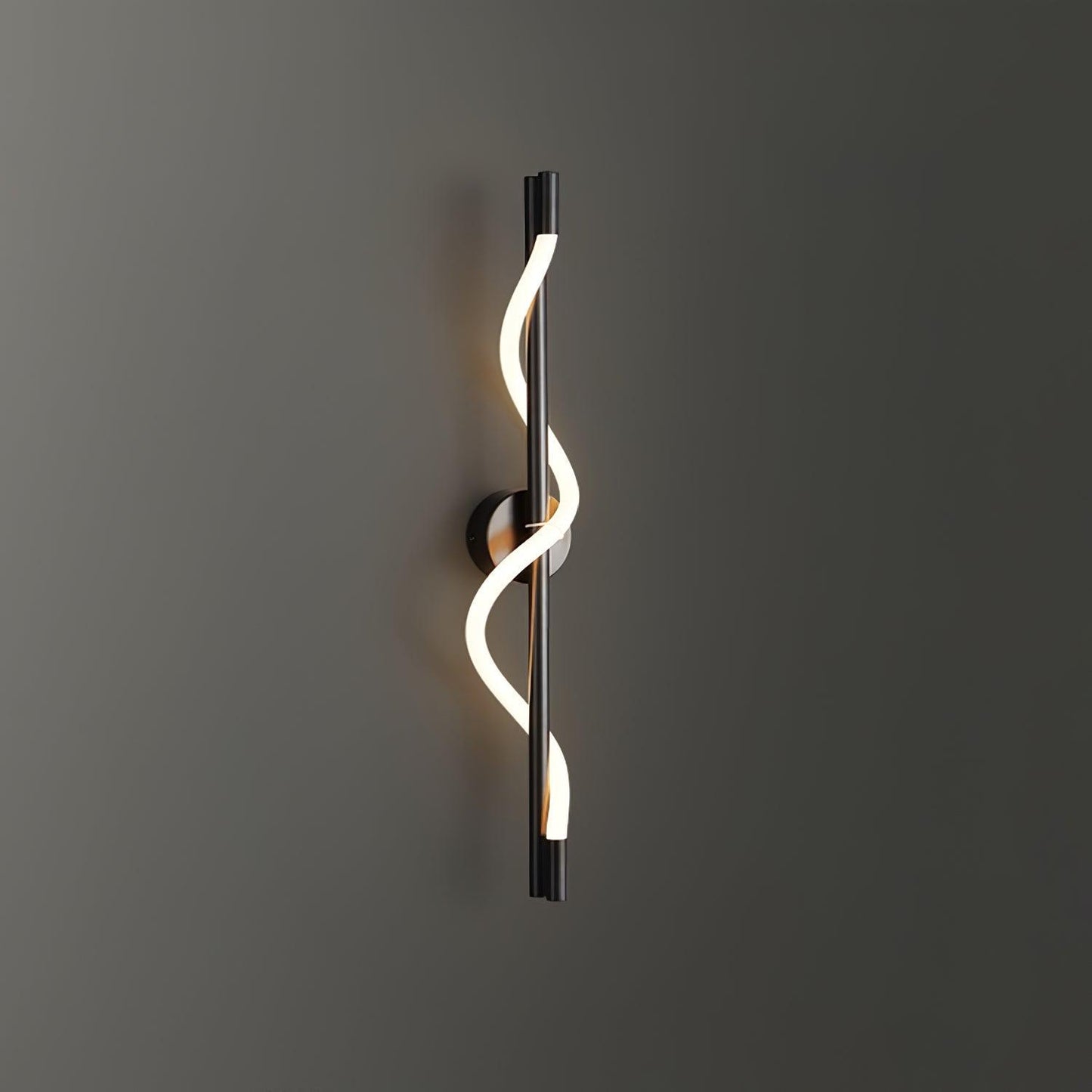 Adjustable Flexible Linear Wall Lamp with Dimmable LED and Modern Desi