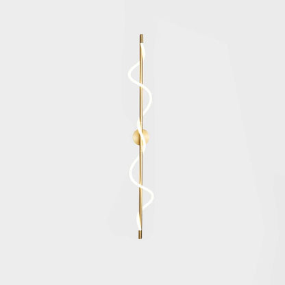 Adjustable Flexible Linear Wall Lamp with Dimmable LED and Modern Desi