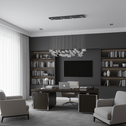 Elegant Floating Butterfly Chandelier with Adjustable Light and Remote