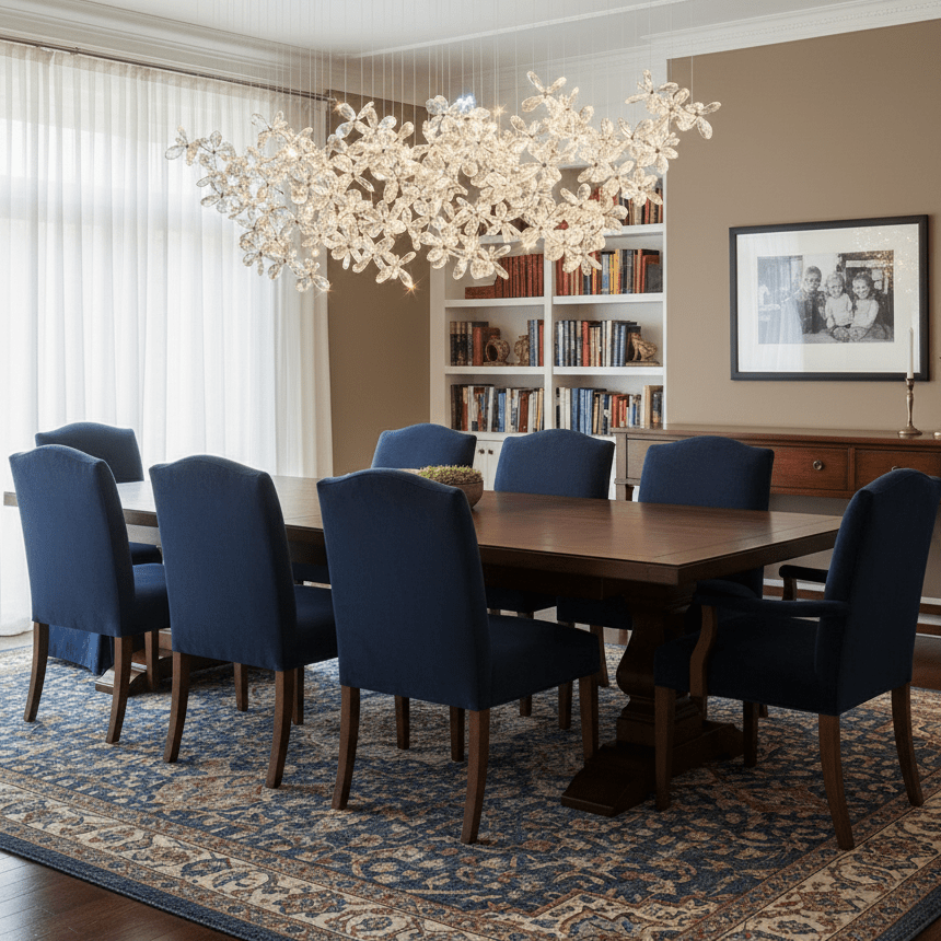 Elegant Floating Butterfly Chandelier with Adjustable Light and Remote