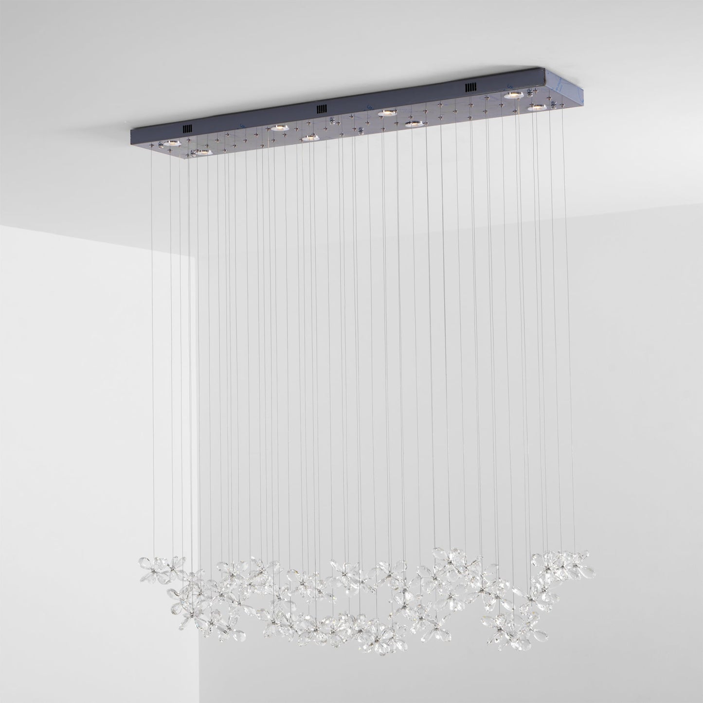 Elegant Floating Butterfly Chandelier with Adjustable Light and Remote