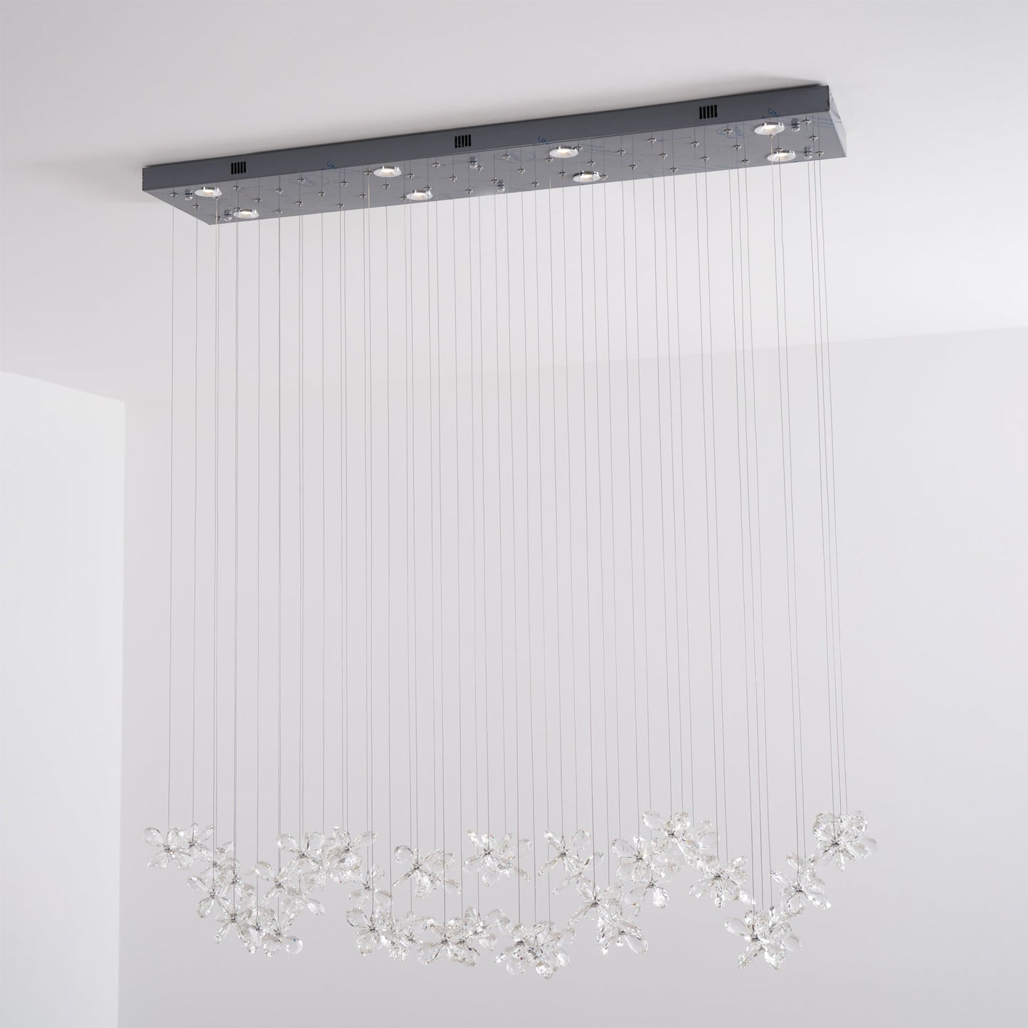 Elegant Floating Butterfly Chandelier with Adjustable Light and Remote