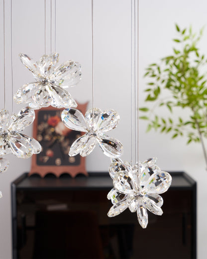 Elegant Floating Butterfly Chandelier with Adjustable Light and Remote