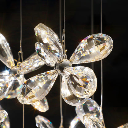 Elegant Floating Butterfly Chandelier with Adjustable Light and Remote