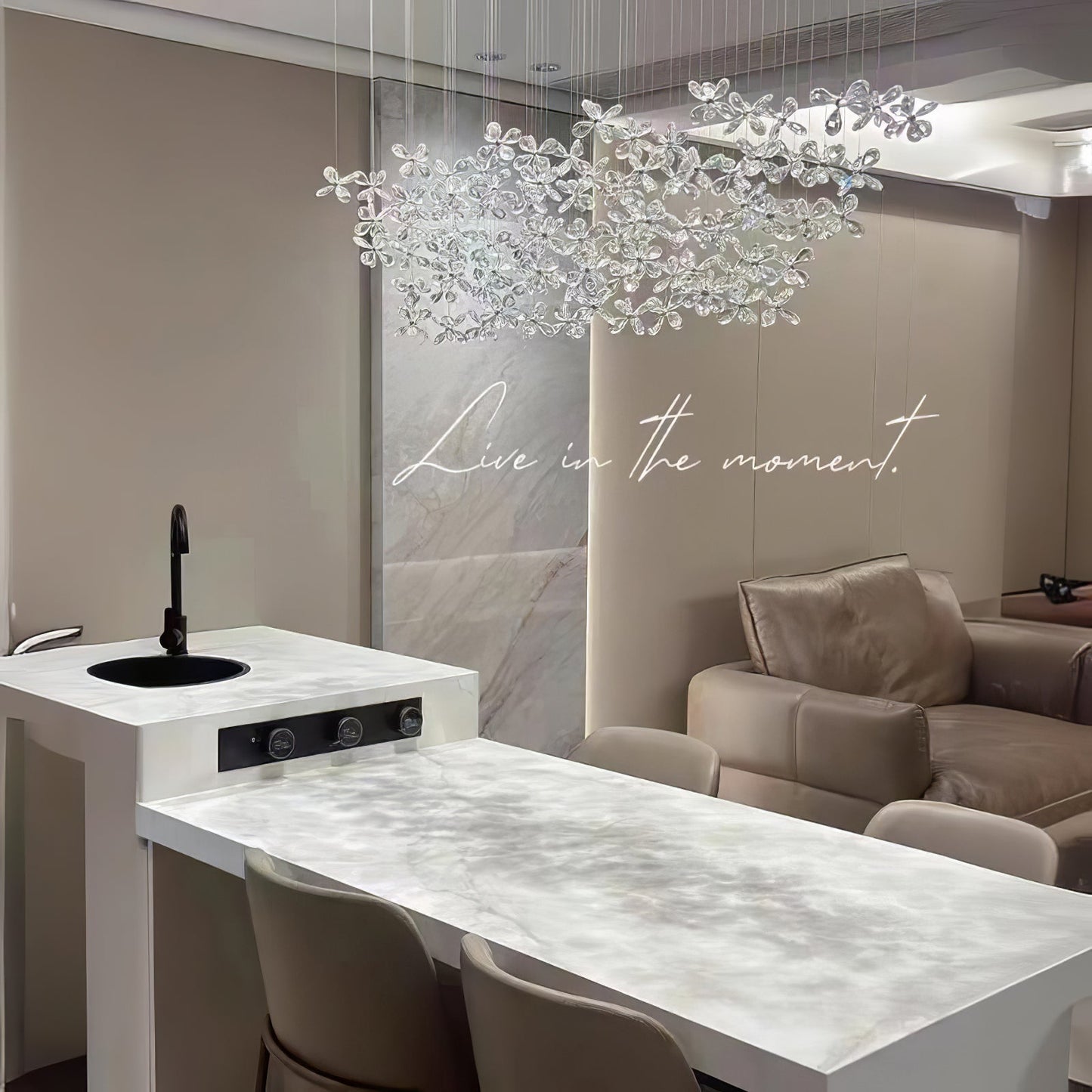 Elegant Floating Butterfly Chandelier with Adjustable Light and Remote