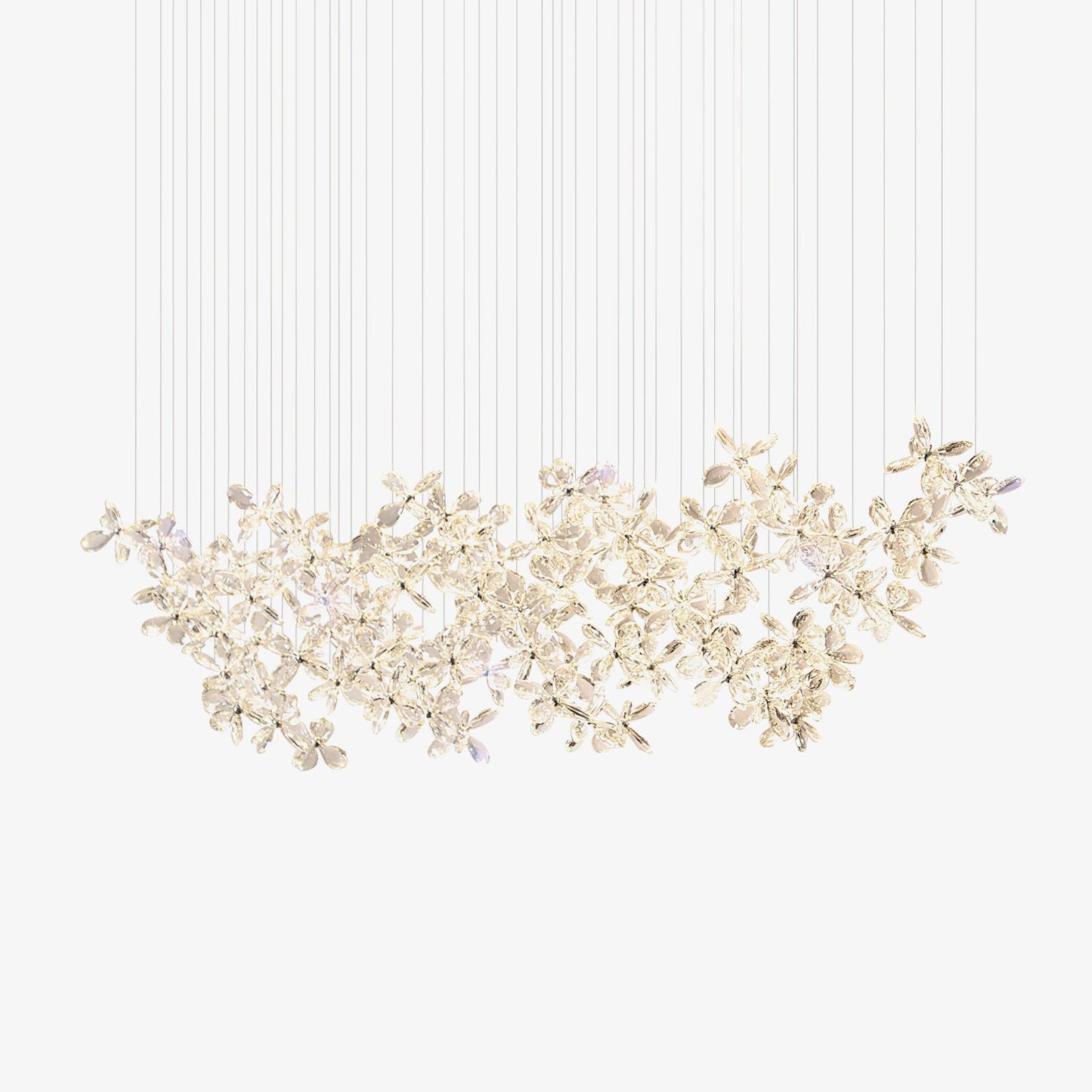 Elegant Floating Butterfly Chandelier with Adjustable Light and Remote