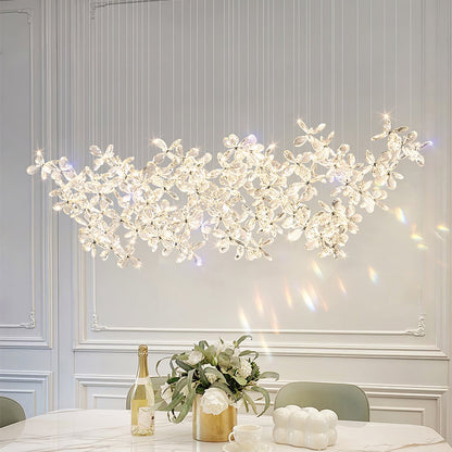 Elegant Floating Butterfly Chandelier with Adjustable Light and Remote