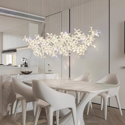 Elegant Floating Butterfly Chandelier with Adjustable Light and Remote