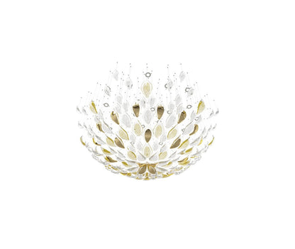 Elegant Floating Leaves Chandelier - Adjustable Brightness & Modern De