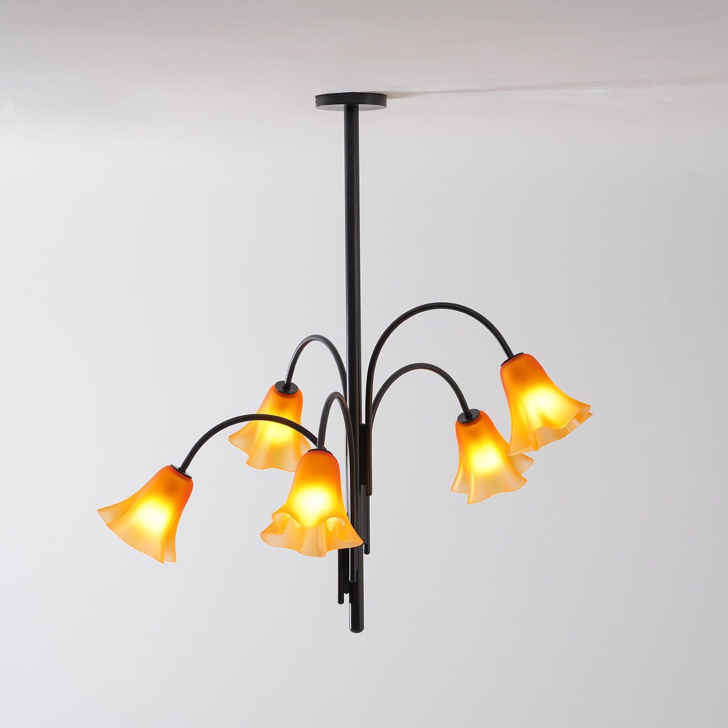 Petalia Blossom Chandelier - Elegant Floral Design with Adjustable Hei