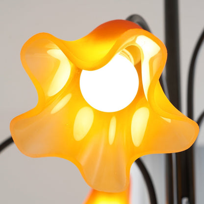 Petalia Blossom Chandelier - Elegant Floral Design with Adjustable Hei