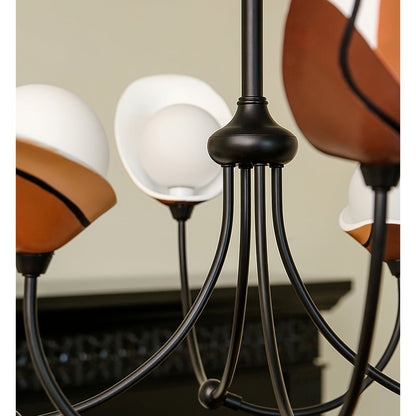 Florea Bloom Crystal Chandelier - Elegant Design & Adjustable Height