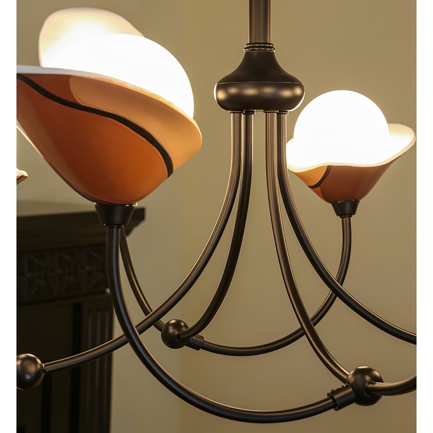 Florea Bloom Crystal Chandelier - Elegant Design & Adjustable Height