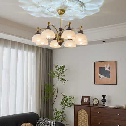 Florentia Crystal Chandelier - Elegant Design with Adjustable Height