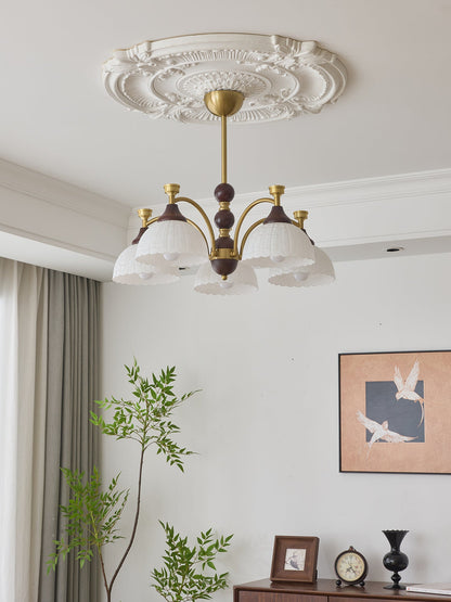 Florentia Crystal Chandelier - Elegant Design with Adjustable Height