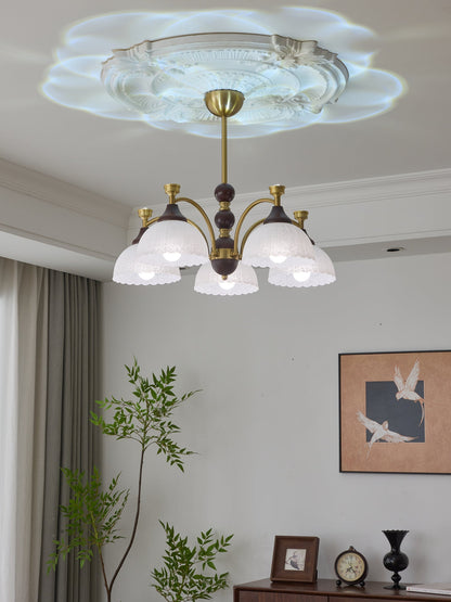 Florentia Crystal Chandelier - Elegant Design with Adjustable Height