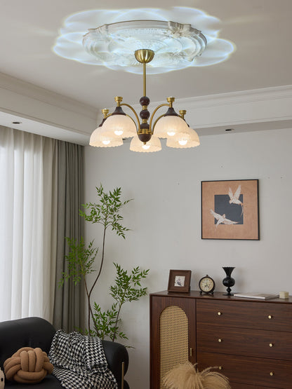 Florentia Crystal Chandelier - Elegant Design with Adjustable Height