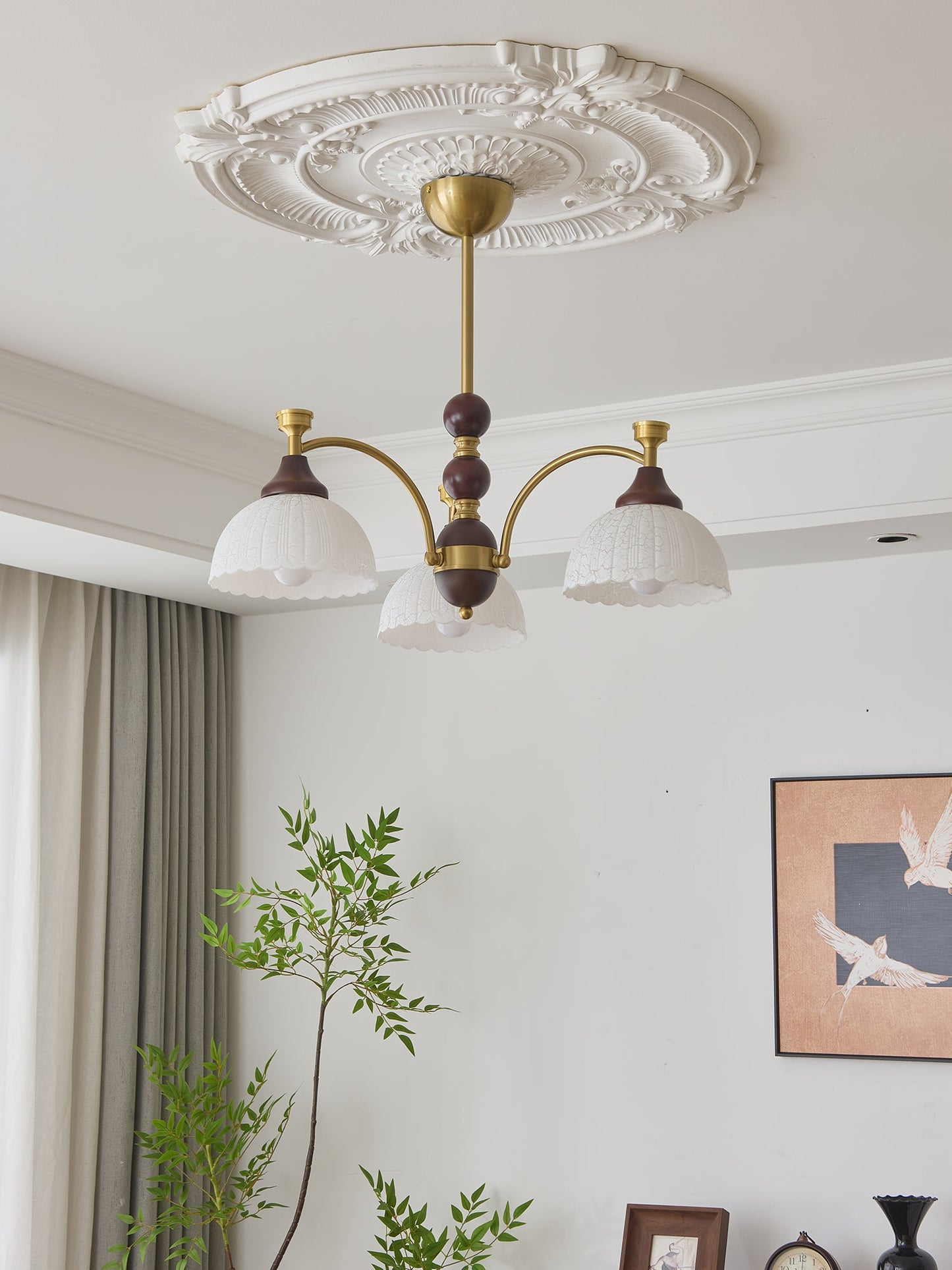 Florentia Crystal Chandelier - Elegant Design with Adjustable Height