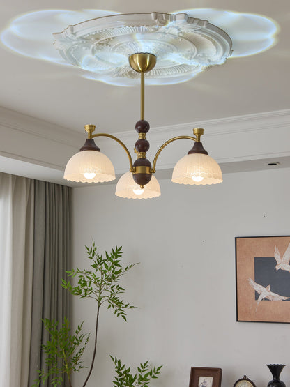 Florentia Crystal Chandelier - Elegant Design with Adjustable Height