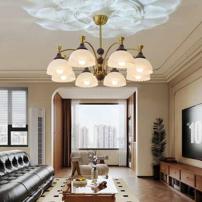 Florentia Crystal Chandelier - Elegant Design with Adjustable Height