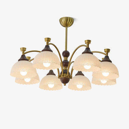 Florentia Crystal Chandelier - Elegant Design with Adjustable Height