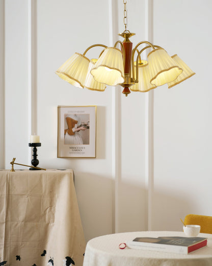 Bellora Bloom Crystal Chandelier - Elegant Design with Adjustable Heig