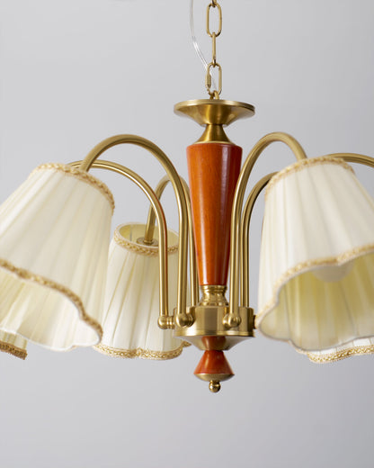 Bellora Bloom Crystal Chandelier - Elegant Design with Adjustable Heig