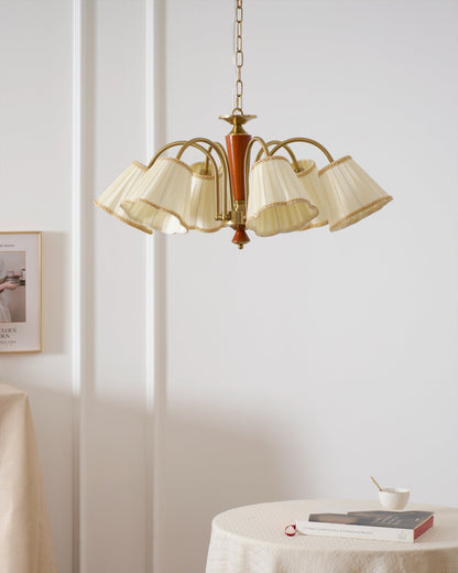 Bellora Bloom Crystal Chandelier - Elegant Design with Adjustable Heig