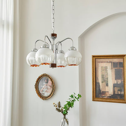 Elegant Flower Bud Chandelier - Dimmable LED, Adjustable Height