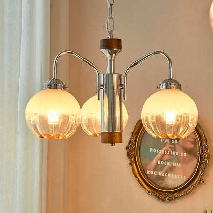 Elegant Flower Bud Chandelier - Dimmable LED, Adjustable Height