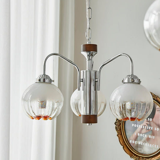 Elegant Flower Bud Chandelier - Dimmable LED, Adjustable Height