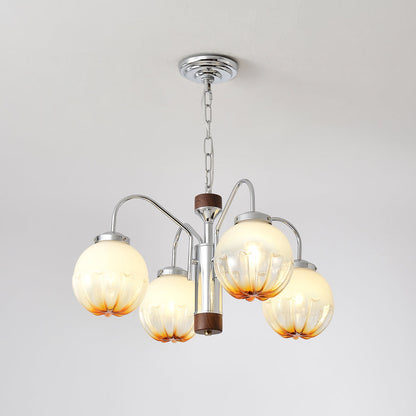 Elegant Flower Bud Chandelier - Dimmable LED, Adjustable Height