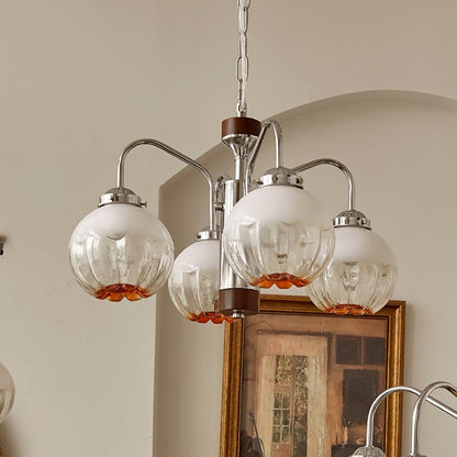 Elegant Flower Bud Chandelier - Dimmable LED, Adjustable Height