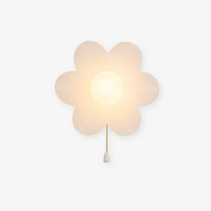 Elegant Flowers Wall Lamp with Soft LED Lighting and Adjustable Bright