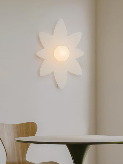 Elegant Flowers Wall Lamp with Soft LED Lighting and Adjustable Bright