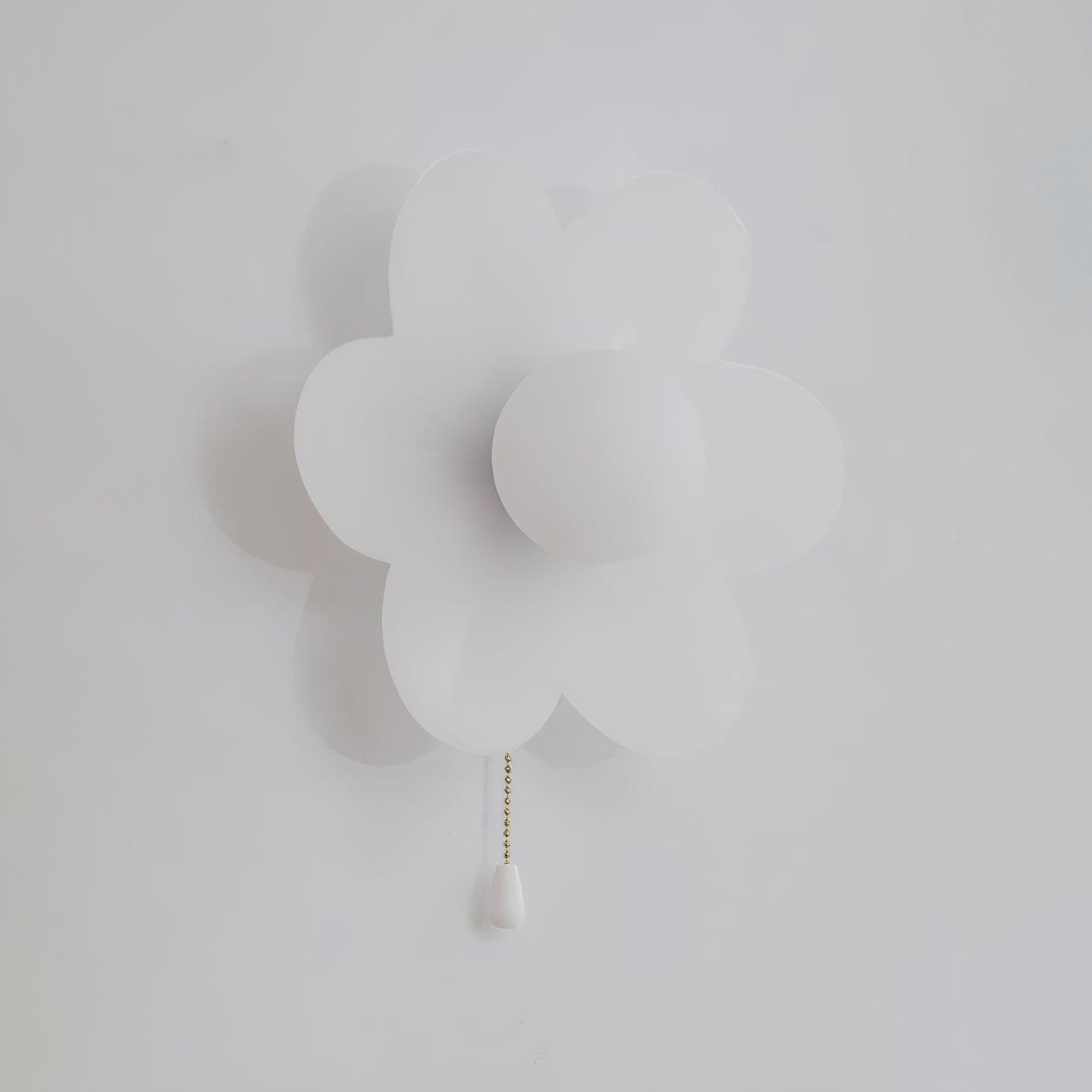 Elegant Flowers Wall Lamp with Soft LED Lighting and Adjustable Bright