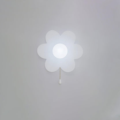 Elegant Flowers Wall Lamp with Soft LED Lighting and Adjustable Bright