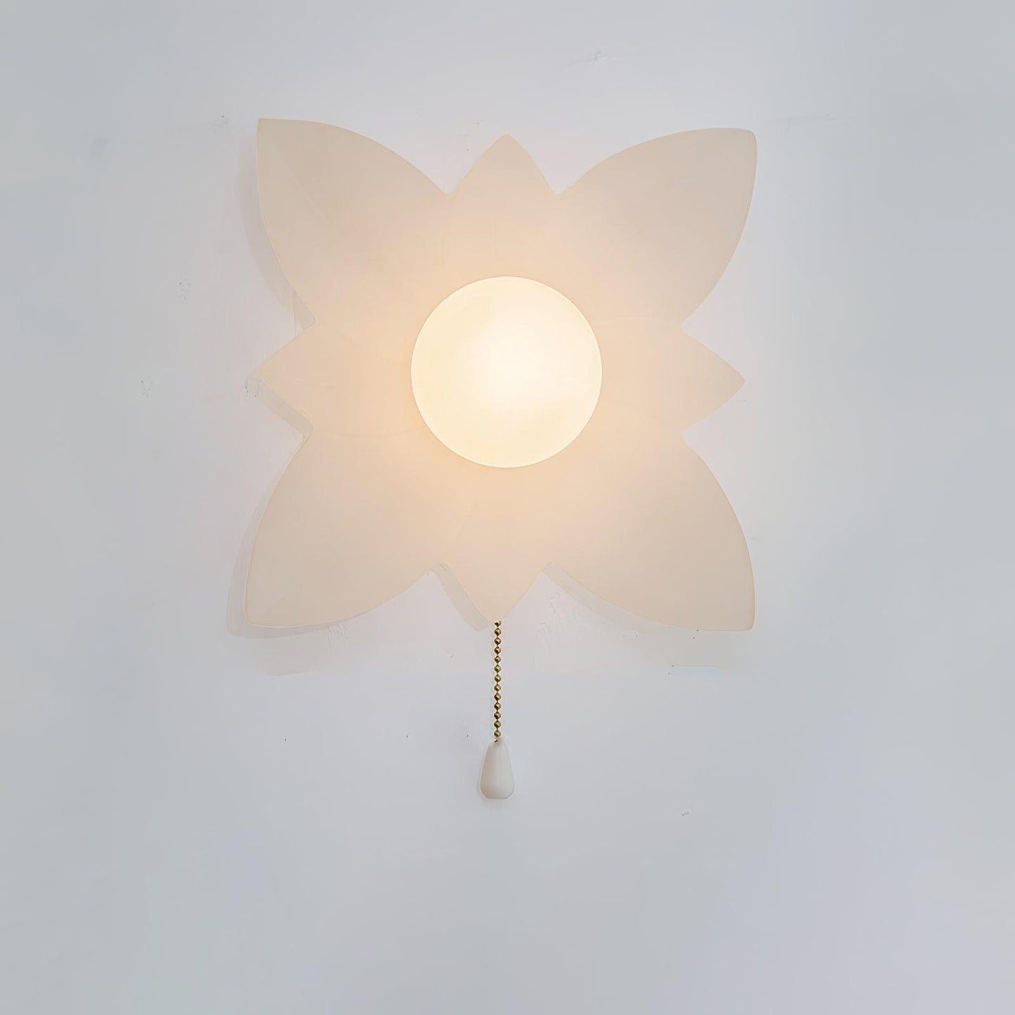 Elegant Flowers Wall Lamp with Soft LED Lighting and Adjustable Bright