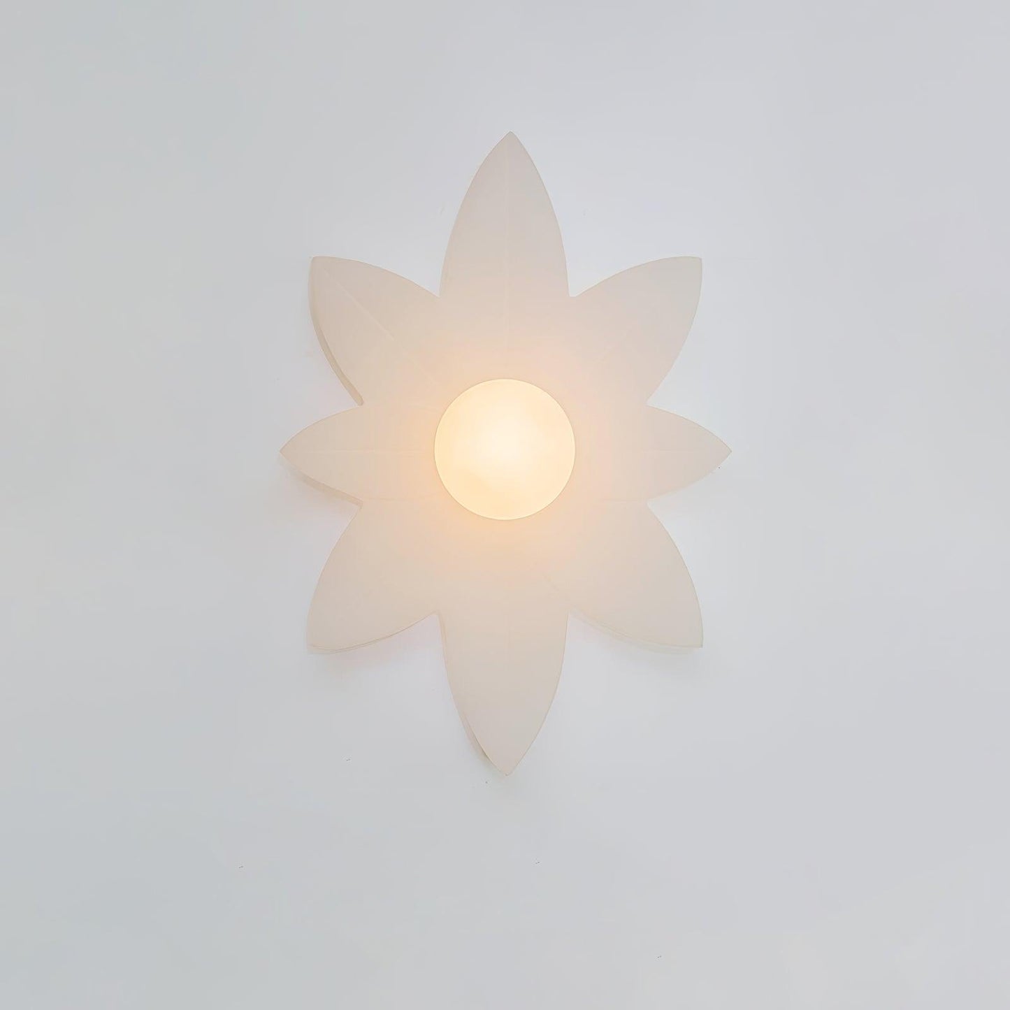 Elegant Flowers Wall Lamp with Soft LED Lighting and Adjustable Bright