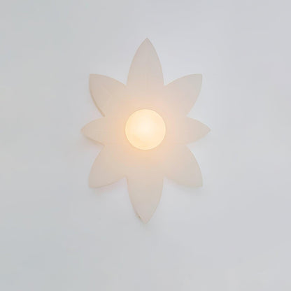 Elegant Flowers Wall Lamp with Soft LED Lighting and Adjustable Bright