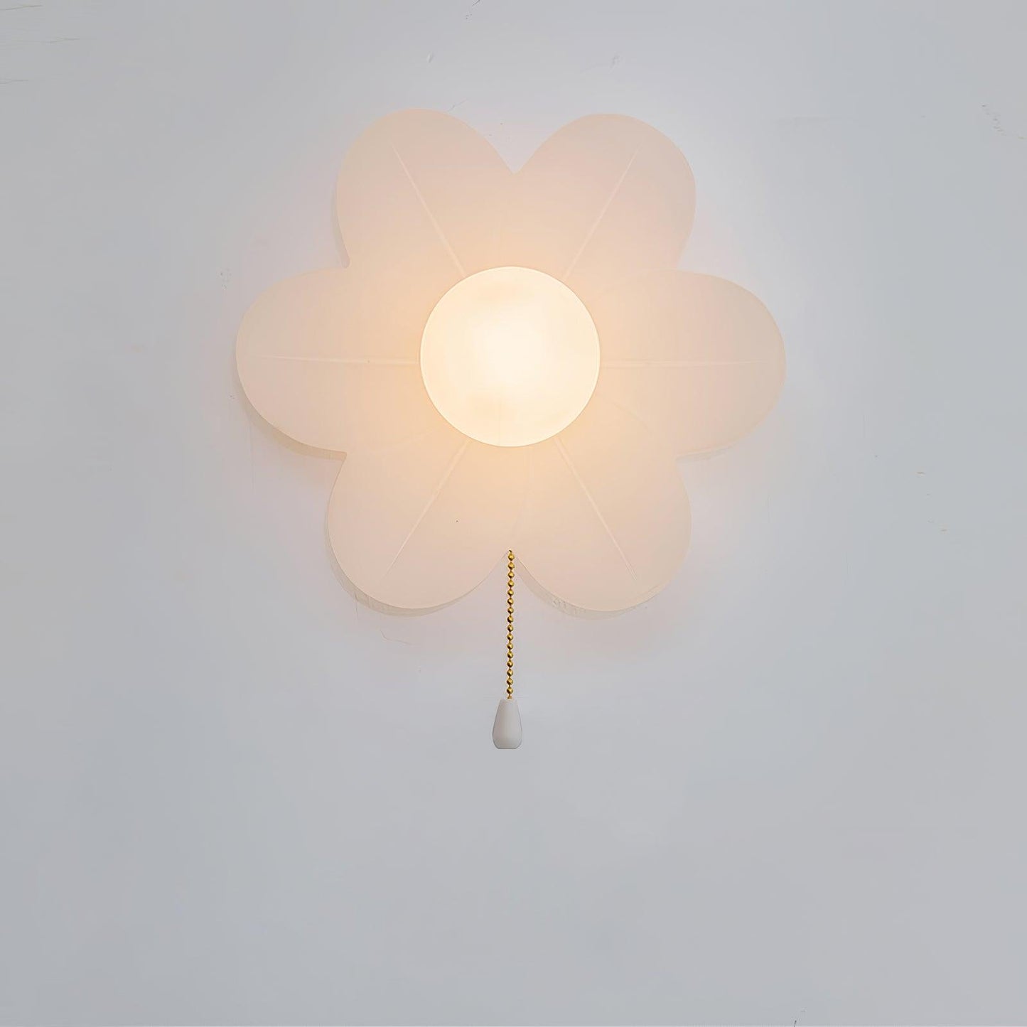 Elegant Flowers Wall Lamp with Soft LED Lighting and Adjustable Bright