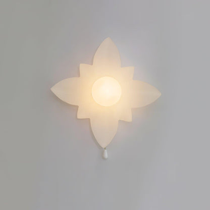 Elegant Flowers Wall Lamp with Soft LED Lighting and Adjustable Bright