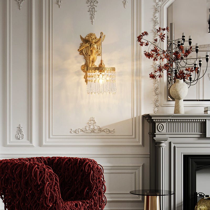 Flying Angel Wall Light - Dimmable, Energy-Efficient LED Design